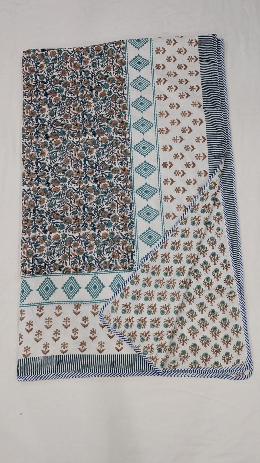 Hand Block Printed Cotton Dohar